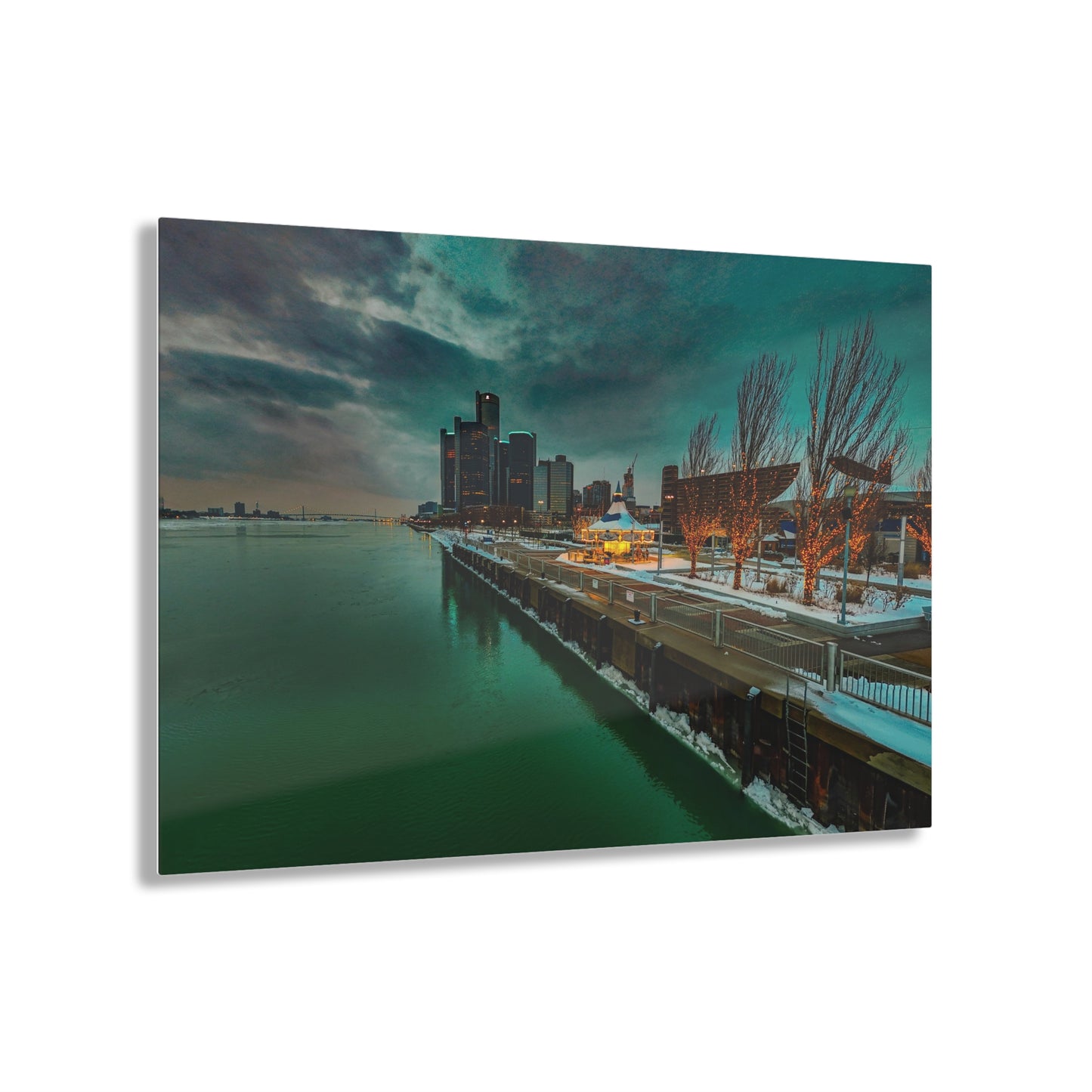 Renaissance Center Downtown Detroit Acrylic Prints