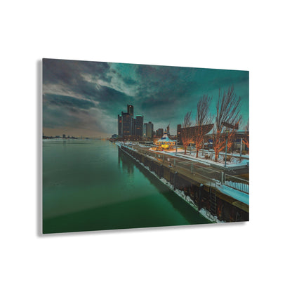 Renaissance Center Downtown Detroit Acrylic Prints
