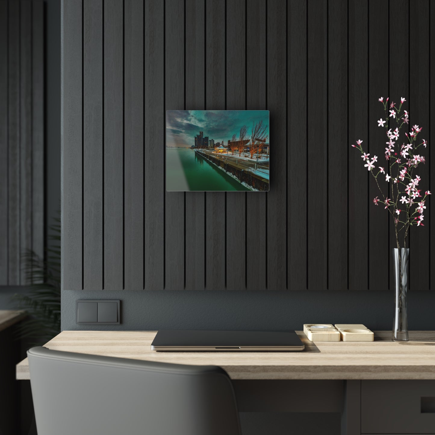 Renaissance Center Downtown Detroit Acrylic Prints