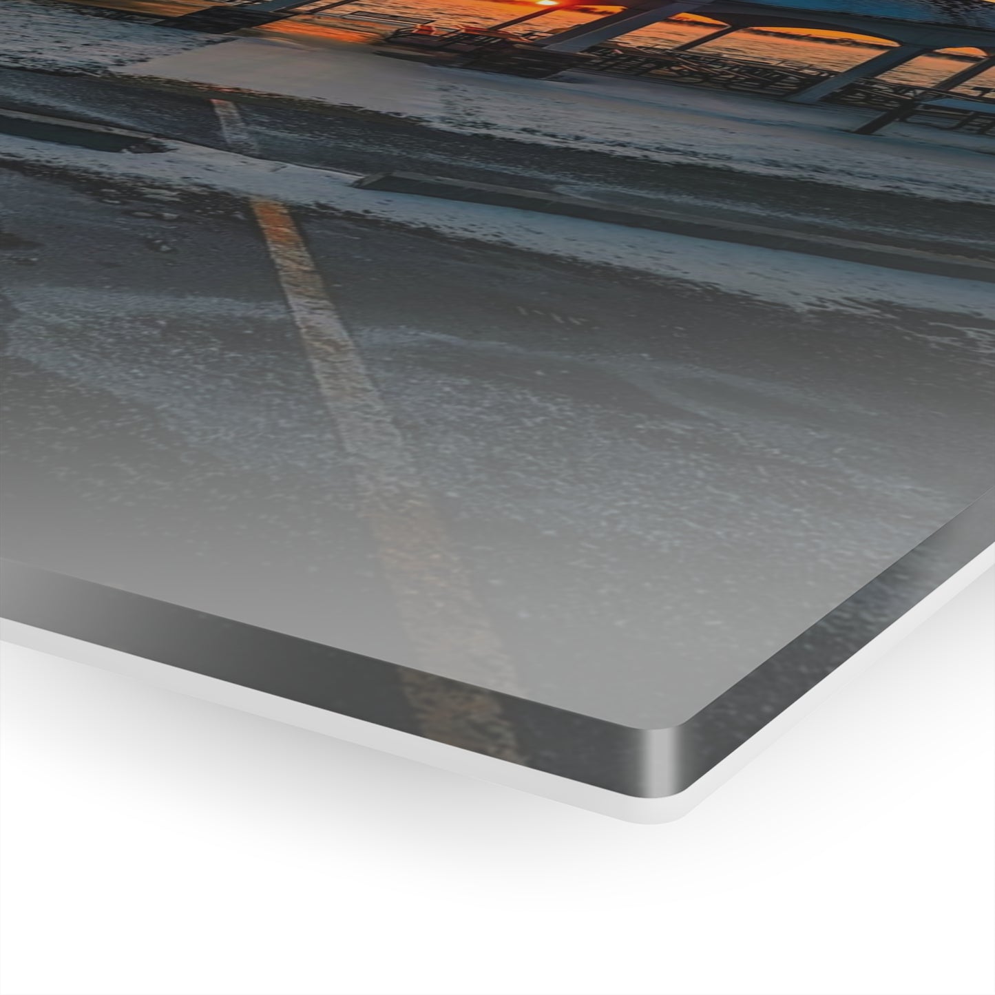 Winter's Embrace at Mariner Park Acrylic