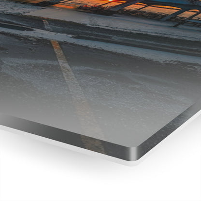 Winter's Embrace at Mariner Park Acrylic