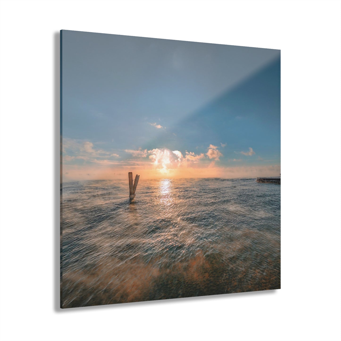 Foggy Sunrise Acrylic