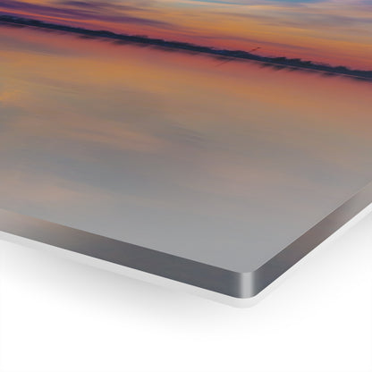 Tranquil Dawn: Mallard Ducks Grace the St. Clair River