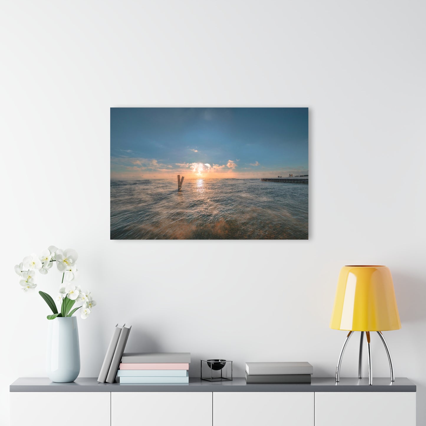 Foggy Sunrise Acrylic