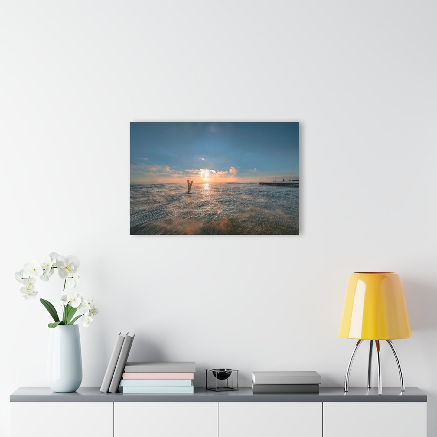 Foggy Sunrise Acrylic