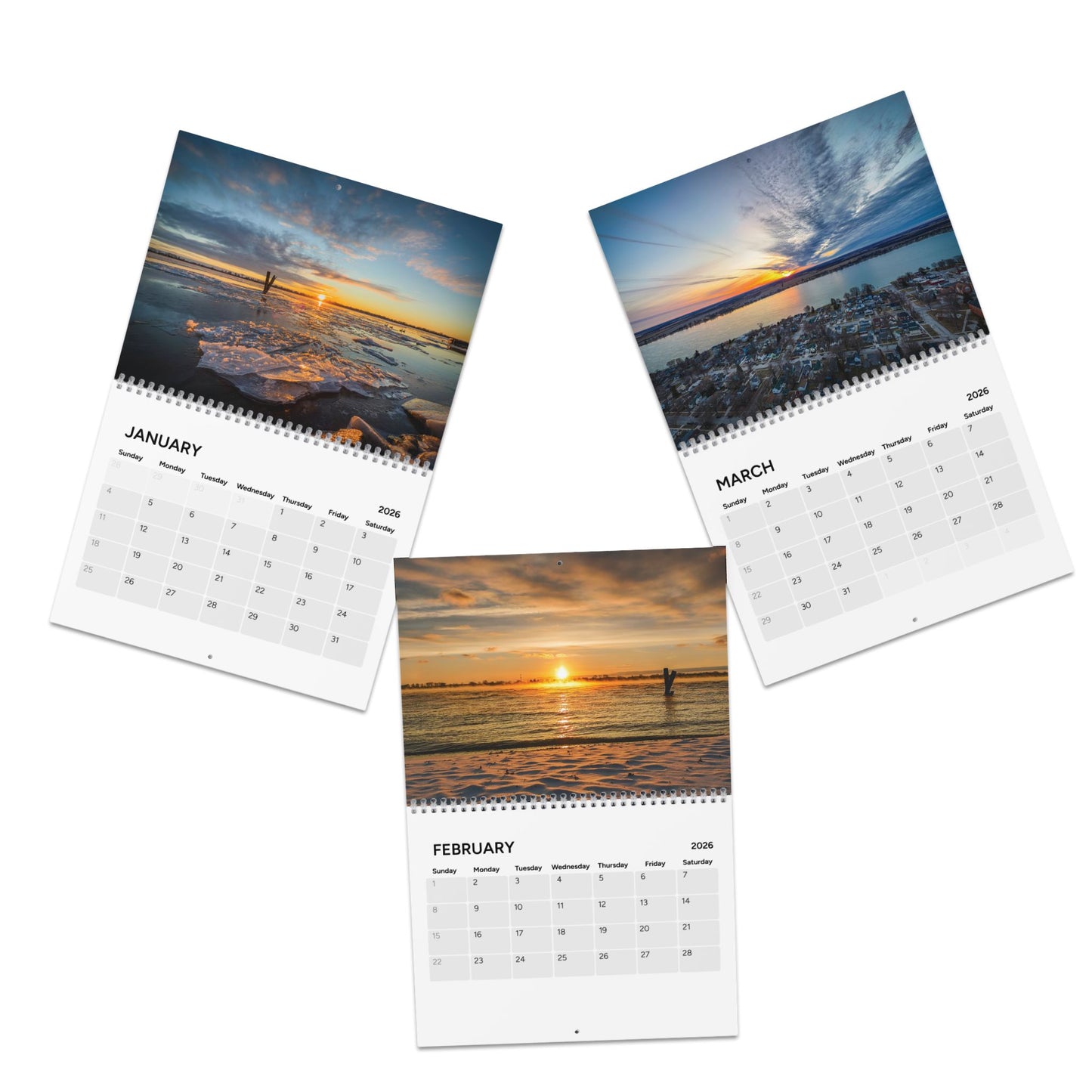 2026 Marine City Photography Calendar by Stephen Mannina