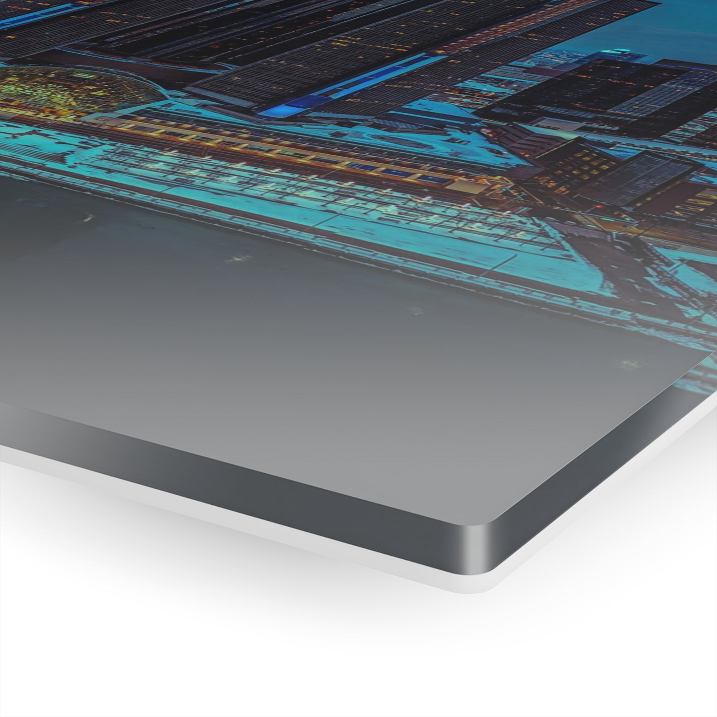 Ren Cen Blue Sky Acrylic