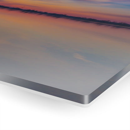 Tranquil Dawn: Mallard Ducks Grace the St. Clair River