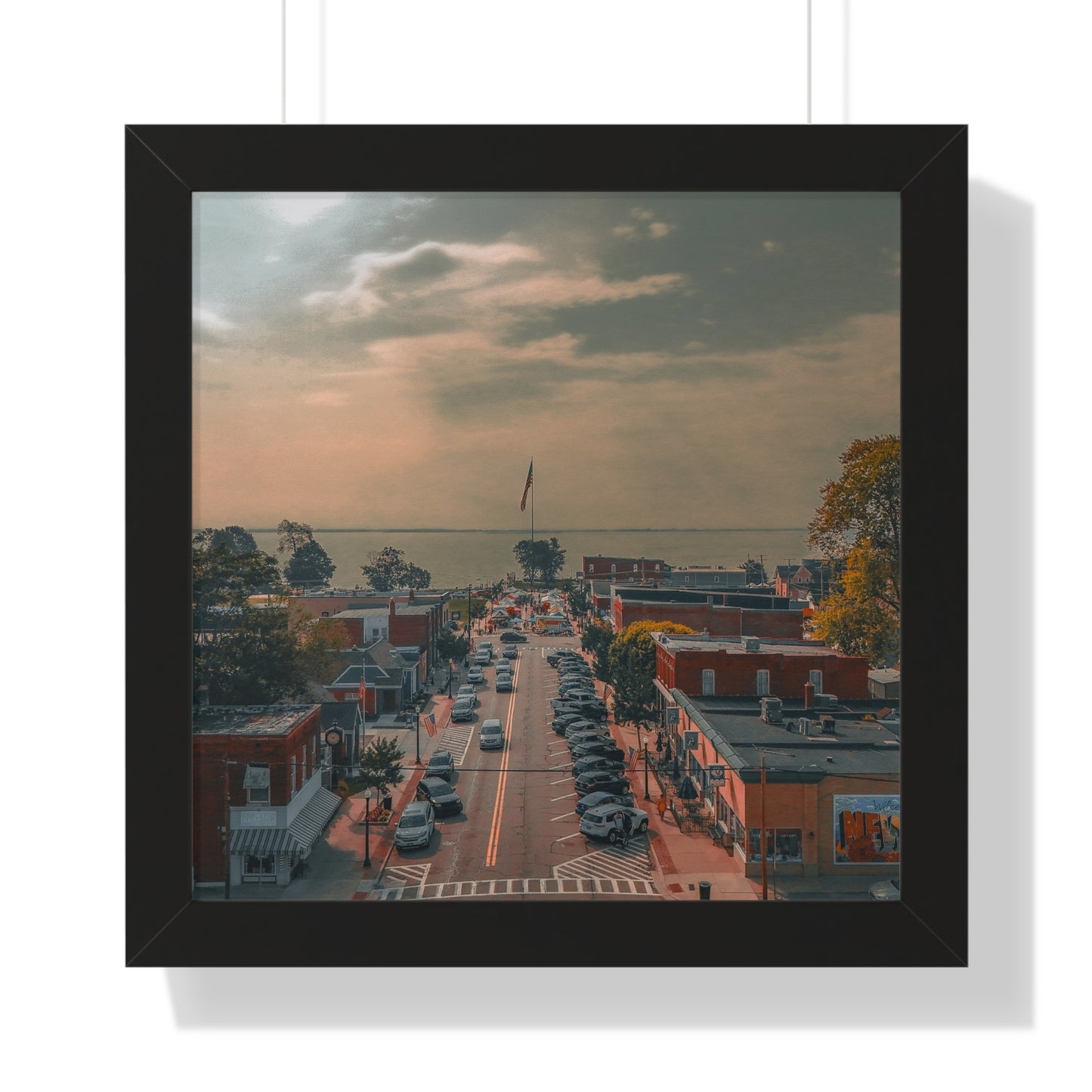 New Baltimore Framed Horizontal