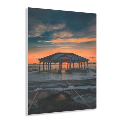 Winter's Embrace at Mariner Park Acrylic