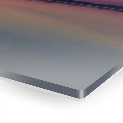 Tranquil Dawn: Mallard Ducks Grace the St. Clair River