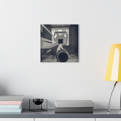 Vigilant Threads: The Fire Hose’s Silent Watch Over Marine City’s Legacy