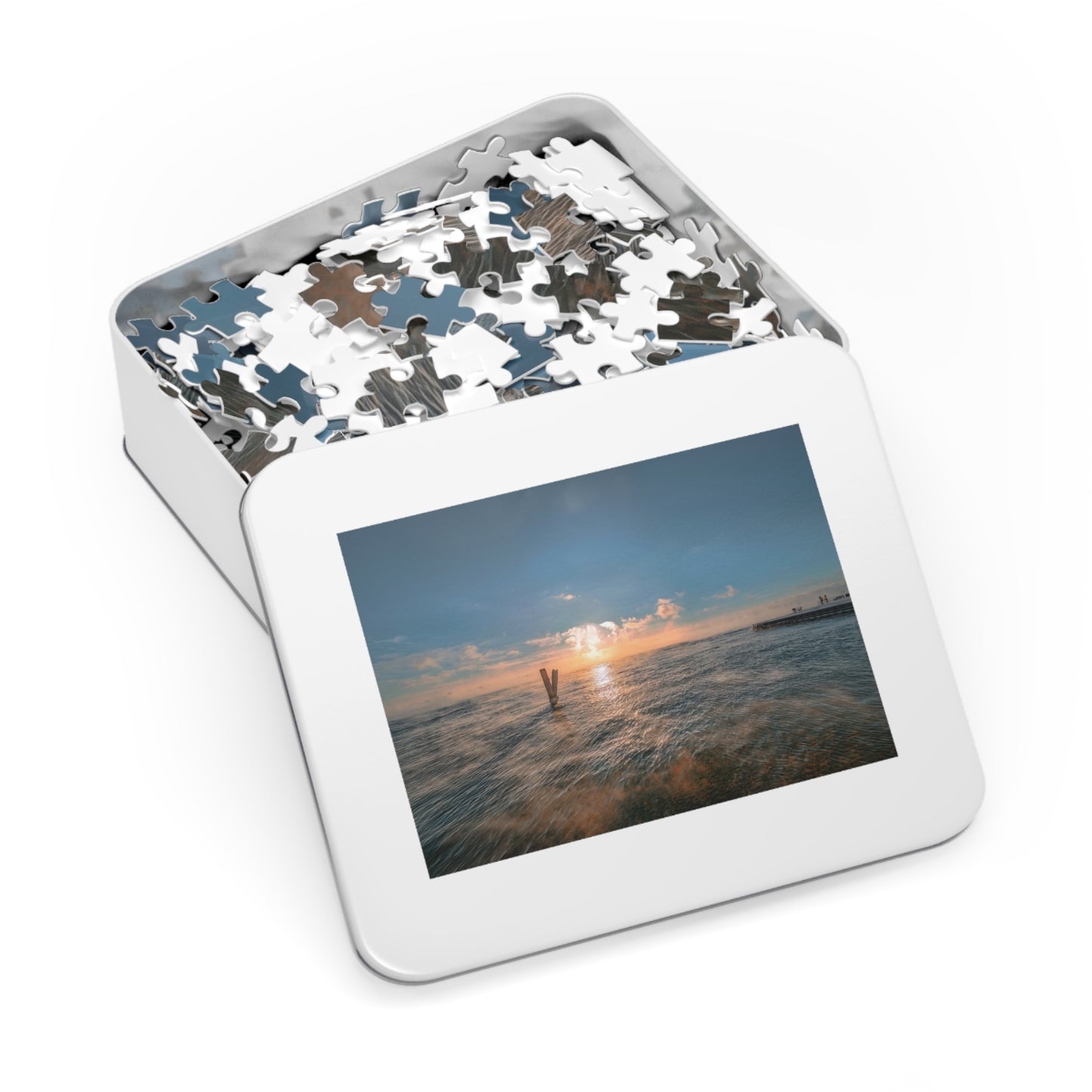 St Clair River Sunrise Puzzle