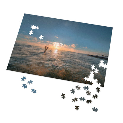 St Clair River Sunrise Puzzle