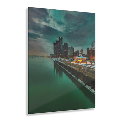 Renaissance Center Downtown Detroit Acrylic Prints