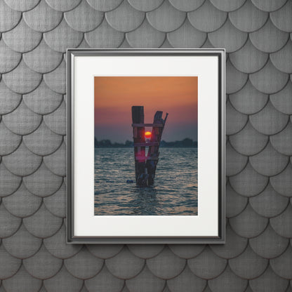 Fine Art Prints - Sunrise at Marine City Beach Pylons