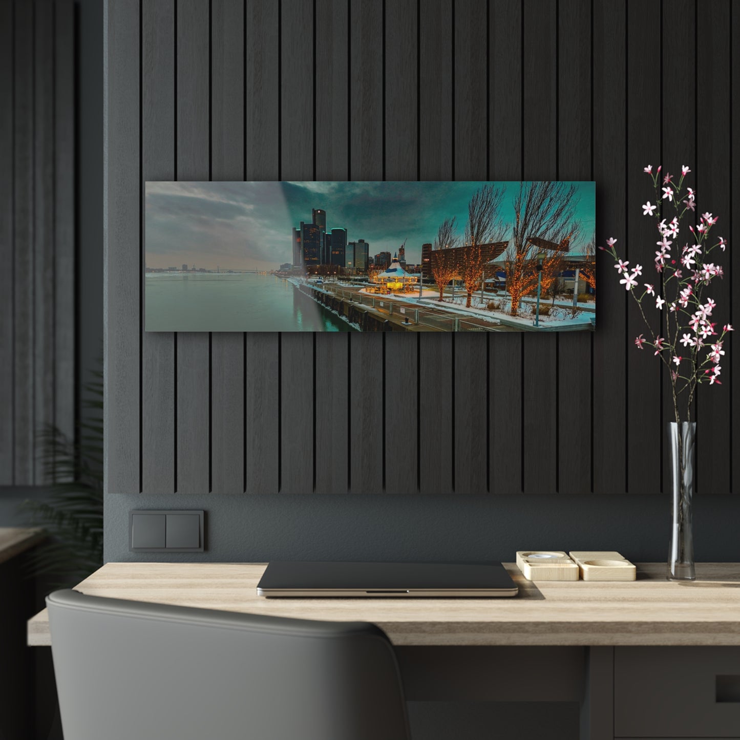 Renaissance Center Downtown Detroit Acrylic Prints