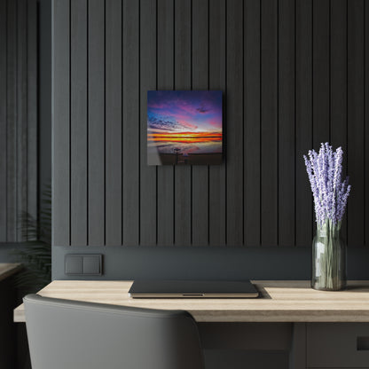 Awakening Horizon: A St. Clair River Sunrise Acrylic Print