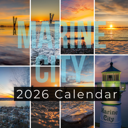 2026 Marine City Photography Calendar by Stephen Mannina