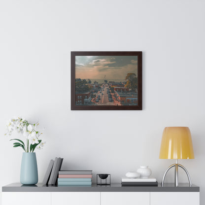New Baltimore Framed Horizontal