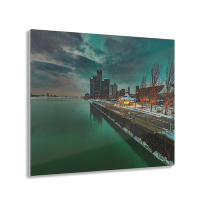 Renaissance Center Downtown Detroit Acrylic Prints