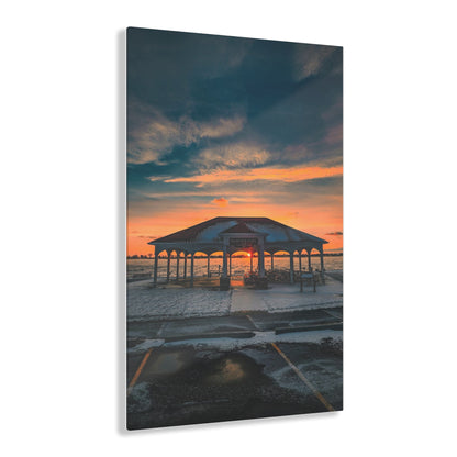 Winter's Embrace at Mariner Park Acrylic