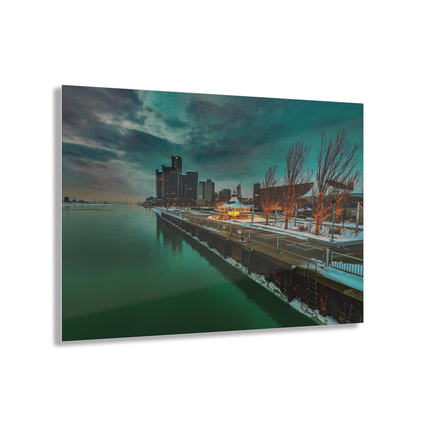Renaissance Center Downtown Detroit Acrylic Prints
