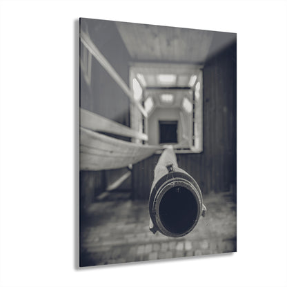 Vigilant Threads: The Fire Hose’s Silent Watch Over Marine City’s Legacy