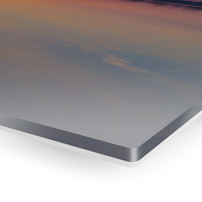 Tranquil Dawn: Mallard Ducks Grace the St. Clair River