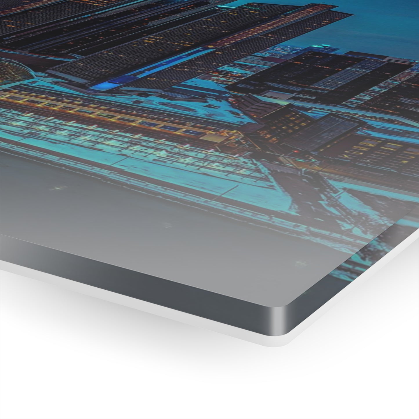 Ren Cen Blue Sky Acrylic