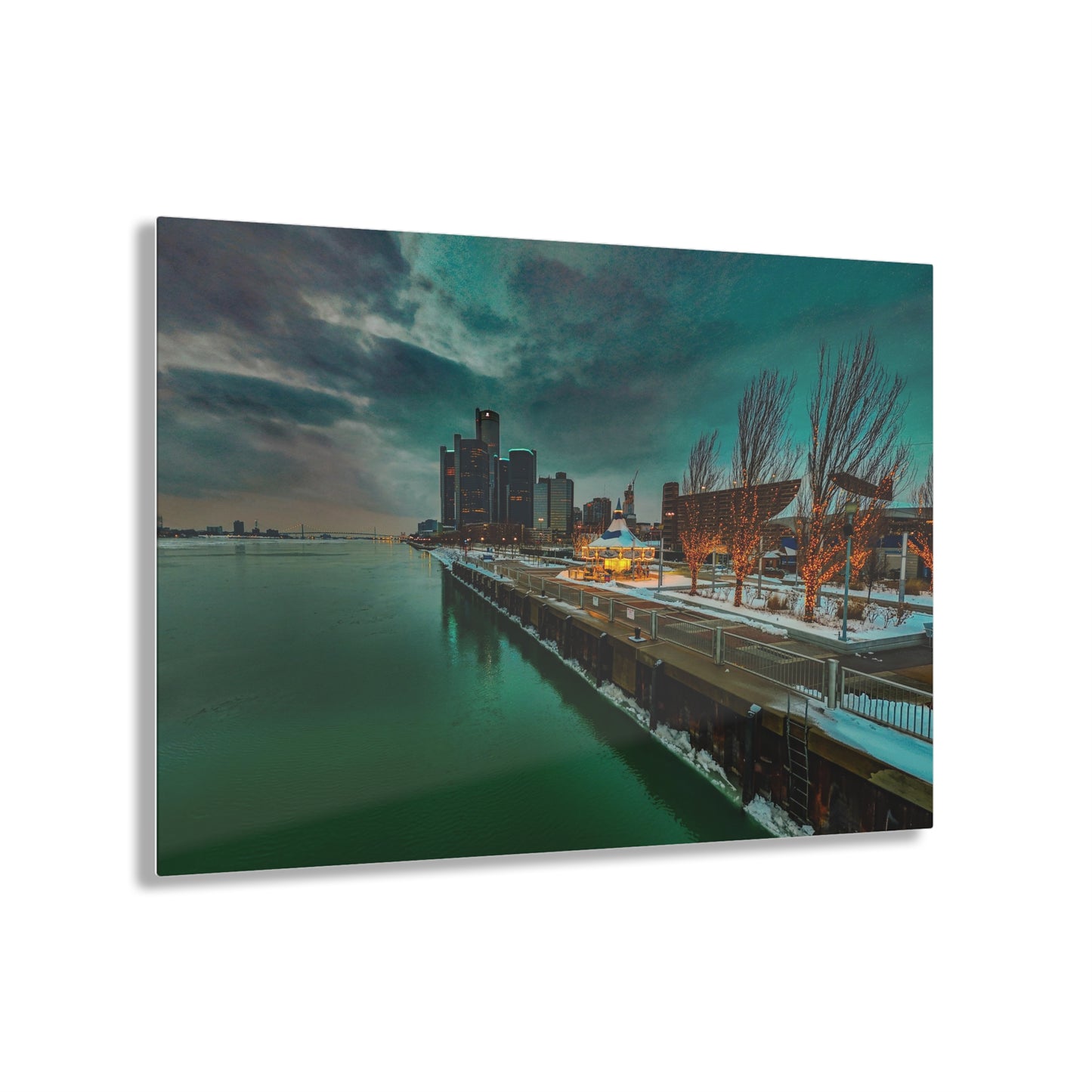 Renaissance Center Downtown Detroit Acrylic Prints
