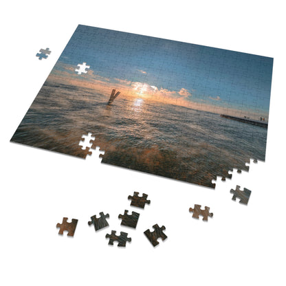 St Clair River Sunrise Puzzle