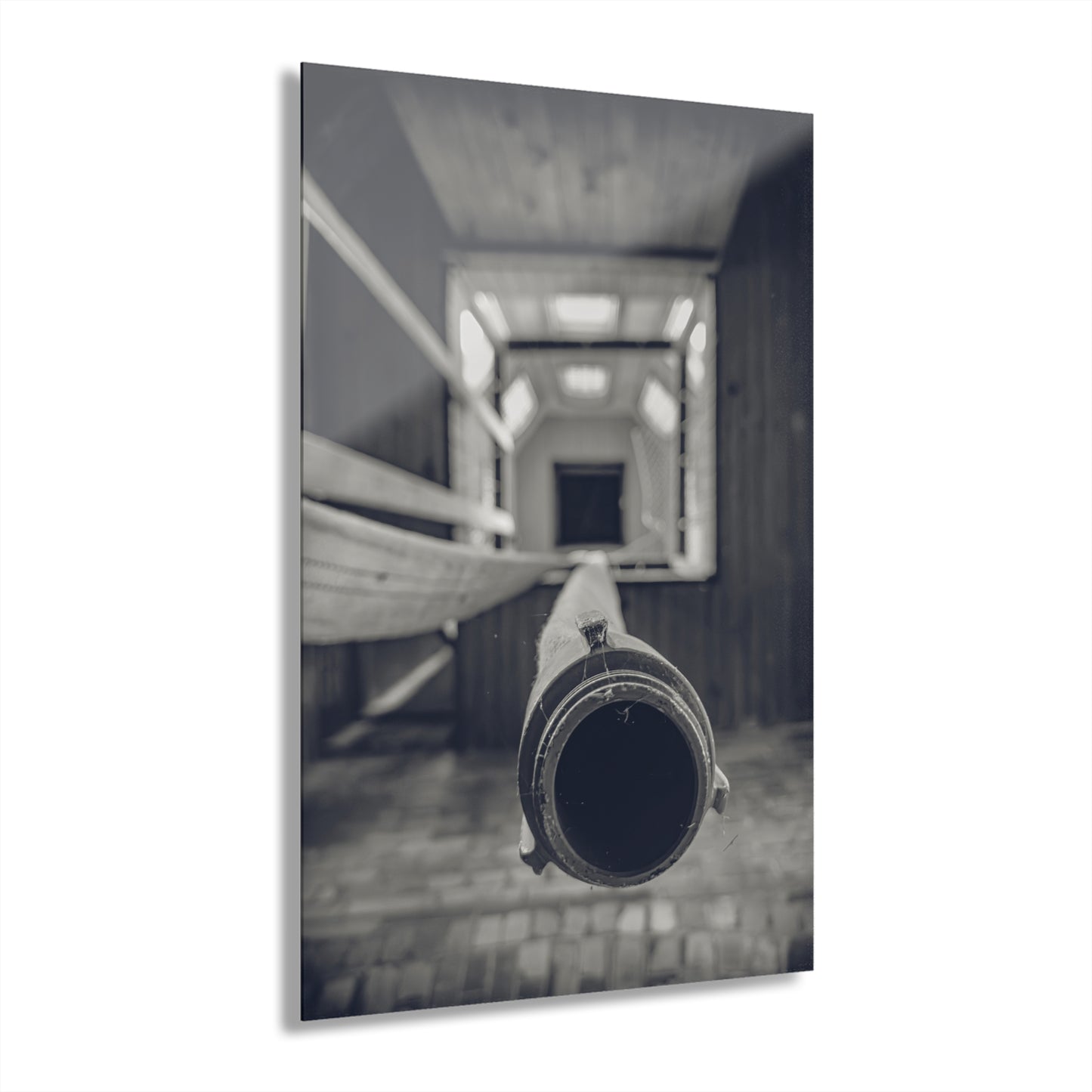 Vigilant Threads: The Fire Hose’s Silent Watch Over Marine City’s Legacy