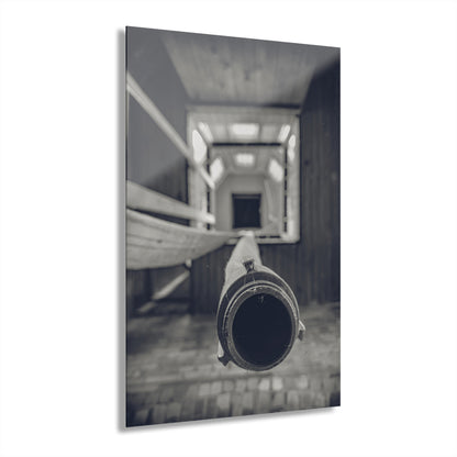 Vigilant Threads: The Fire Hose’s Silent Watch Over Marine City’s Legacy