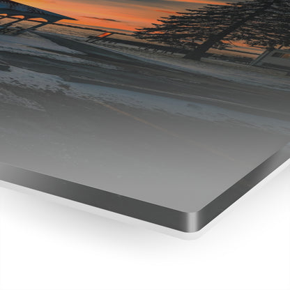 Winter's Embrace at Mariner Park Acrylic