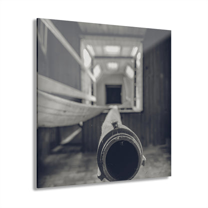 Vigilant Threads: The Fire Hose’s Silent Watch Over Marine City’s Legacy