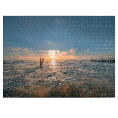 St Clair River Sunrise Puzzle