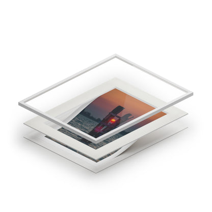 Fine Art Prints - Sunrise at Marine City Beach Pylons