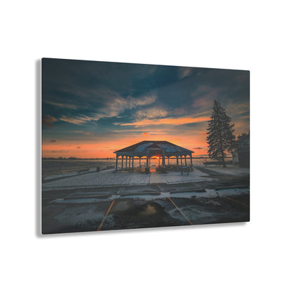 Winter's Embrace at Mariner Park Acrylic