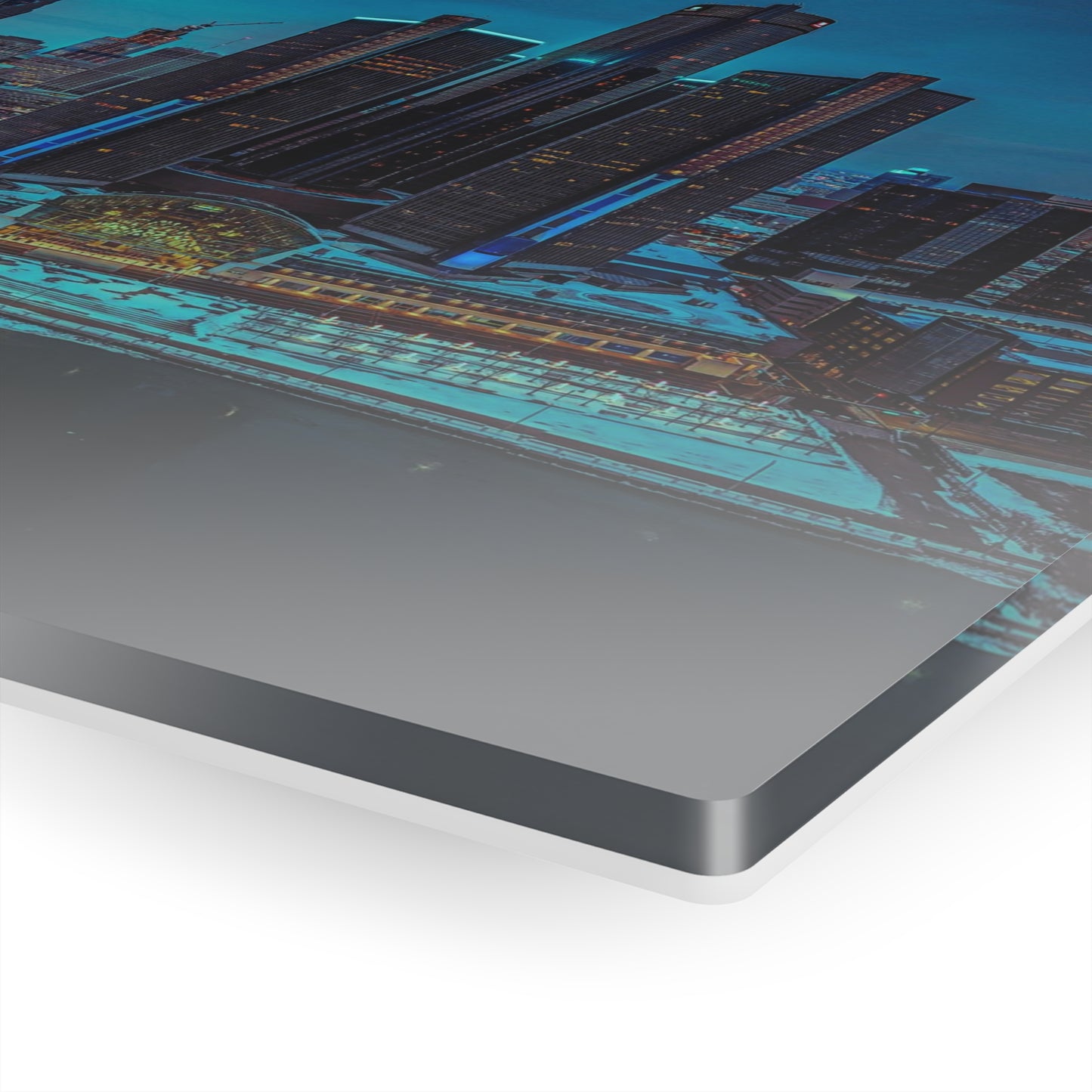 Ren Cen Blue Sky Acrylic