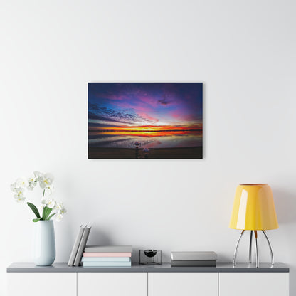 Awakening Horizon: A St. Clair River Sunrise Acrylic Print