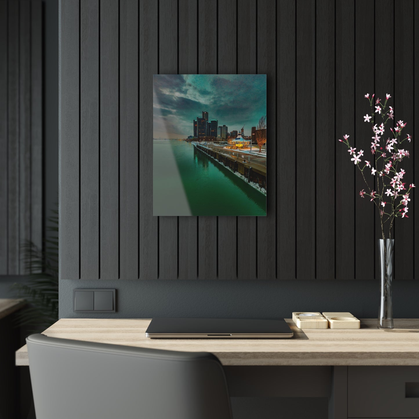 Renaissance Center Downtown Detroit Acrylic Prints