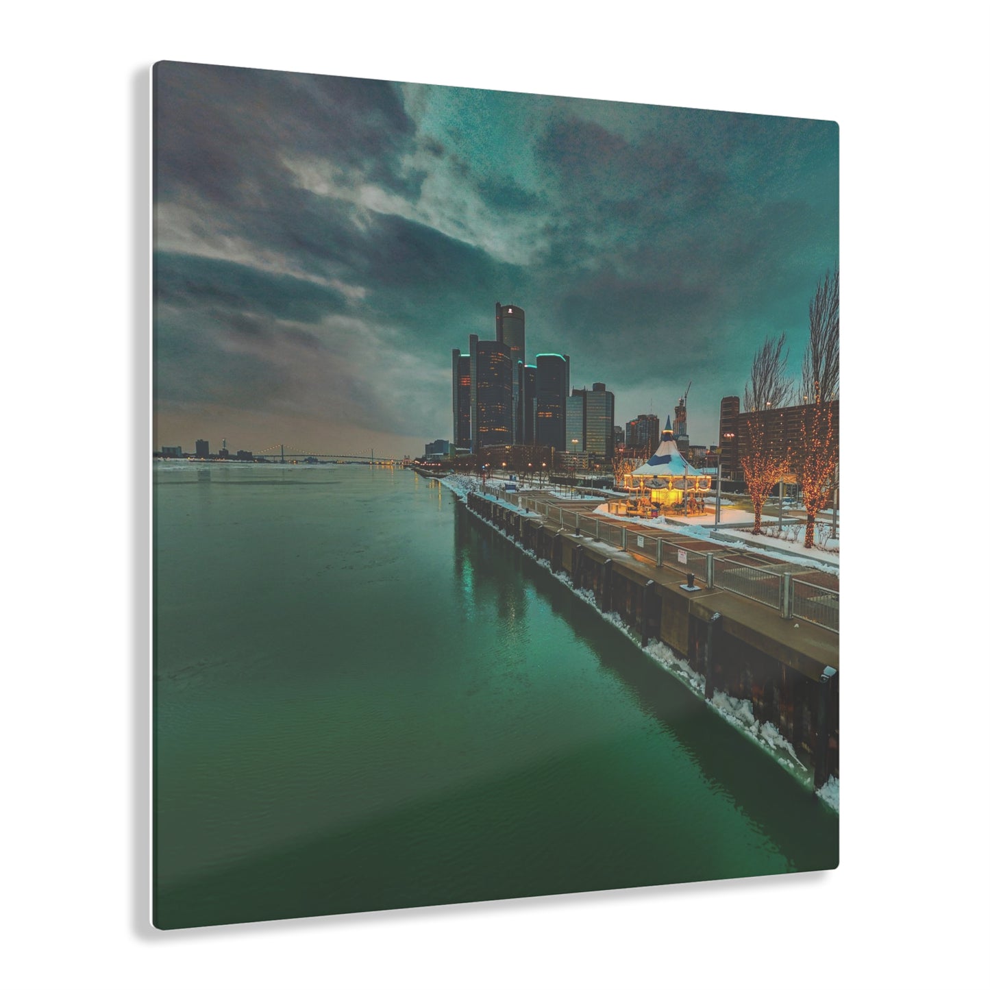 Renaissance Center Downtown Detroit Acrylic Prints