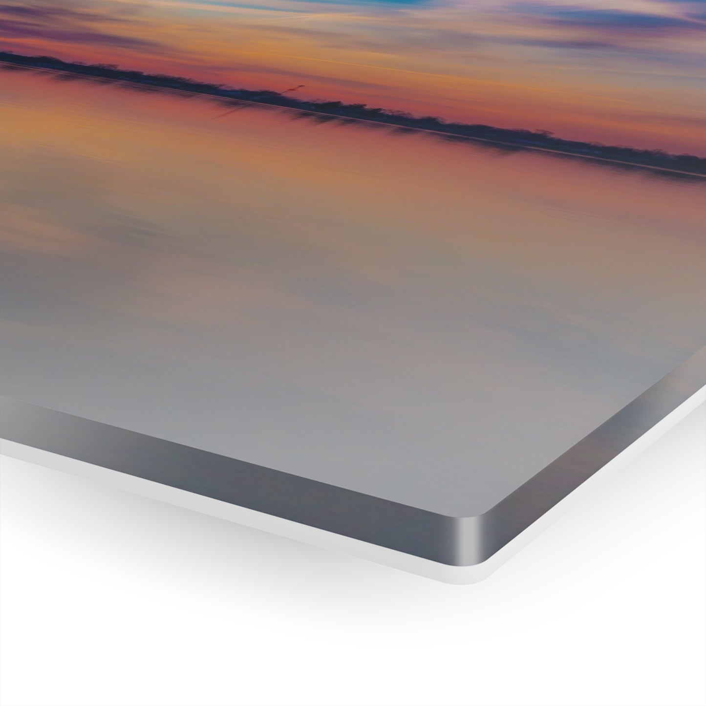 Tranquil Dawn: Mallard Ducks Grace the St. Clair River