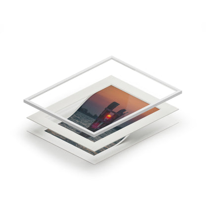 Fine Art Prints - Sunrise at Marine City Beach Pylons